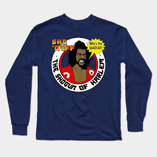 Shogun Of Harlem Long Sleeve T-Shirt by BradyRain